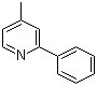 4-Methyl-2-phenylpyridine molecular structure (CAS 3475-21-6)