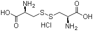 L-胱氨酸盐酸盐分子结构 (CAS 34760-60-6)