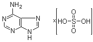 1H-Purin-6-amine sulfate molecular structure (CAS 34791-69-0)