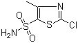 2-Chloro-4-methylthiazole-5-sulfonamide molecular structure (CAS 348086-67-9)