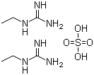 structure of CAS# 3482-86-8, Ethylguanidinium sulphate