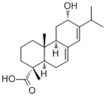 12-Hydroxyabietic acid molecular structure (CAS 3484-61-5)