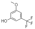 3-Methoxy-5-(trifluoromethyl)phenol molecular structure (CAS 349-56-4)