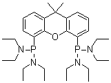 P,P'-(9,9-二甲基-9H-呫吨-4,5-二基)双[N,N,N',N'-四乙基-亚膦酸二酰胺]分子结构 (CAS 349100-75-0)