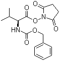 N-Carbobenzoxy-L-valine succinimidyl ester molecular structure (CAS 3496-11-5)