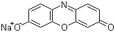 Resorufin sodium salt molecular structure (CAS 34994-50-8)