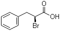 结构式 CAS# 35016-63-8, (S)-2-溴-3-苯基丙酸