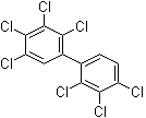 结构式 CAS# 35065-30-6, 2,2',3,3',4,4',5-七氯-1,1'-联苯