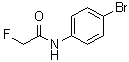 N-(4-Bromophenyl)-2-fluoroacetamide molecular structure (CAS 351-05-3)