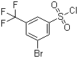 3-溴-5-三氟甲基苯磺酰氯分子结构 (CAS 351003-46-8)