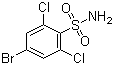 structure of CAS# 351003-55-9, 4-Bromo-2,6-dichlorobenzenesulfonamide