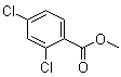 2,4-二氯苯甲酸甲酯分子结构 (CAS 35112-28-8)