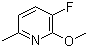 3-Fluoro-2-methoxy-6-methylpyridine molecular structure (CAS 351410-62-3)