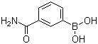 结构式 CAS# 351422-73-6, 3-氨基甲酰基苯硼酸