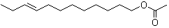 (E)-9-十二碳烯-1-醇乙酸酯分子结构 (CAS 35148-19-7)