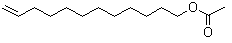 11-Dodecen-1-ol acetate molecular structure (CAS 35153-10-7)