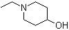 N-Ethyl-4-hydroxypiperidine molecular structure (CAS 3518-83-0)