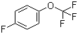 4-(Trifluoromethoxy)fluorobenzene  molecular structure (CAS 352-67-0)