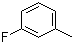 3-氟甲苯分子结构 (CAS 352-70-5)