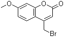 结构式 CAS# 35231-44-8, 4-溴甲基-7-甲氧基香豆素