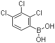 structure of CAS# 352530-21-3, 2,3,4-Trichlorophenylboronic acid;2,3,4-Trichlorobenzeneboronic acid