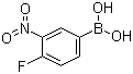 4-Fluoro-3-nitrophenylboronic acid molecular structure (CAS 352530-22-4)