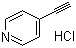 4-Ethynylpyridine hydrochloride molecular structure (CAS 352530-29-1)