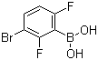structure of CAS# 352535-84-3, 3-Bromo-2,6-difluorophenylboronic acid