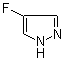 structure of CAS# 35277-02-2, 4-Fluoropyrazole
