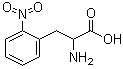 2-硝基-DL-苯丙氨酸分子结构 (CAS 35378-63-3)