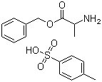 结构式 CAS# 35386-78-8, DL-丙氨酸苯甲酯 4-甲基苯磺酸盐