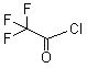 2,2,2-Trifluoroacetyl chloride molecular structure (CAS 354-32-5)