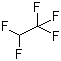 Pentafluoroethane molecular structure (CAS 354-33-6)