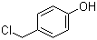 structure of CAS# 35421-08-0, 4-Hydroxybenzyl chloride;p-Hydroxybenzyl chloride; 4-Chloromethylphenol