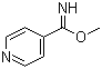 Methyl 4-pyridinecarboximidate molecular structure (CAS 35451-46-8)