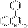 结构式 CAS# 354574-58-6, 2-溴-4-苯基喹唑啉
