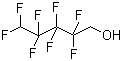结构式 CAS# 355-80-6, 2,2,3,3,4,4,5,5-八氟-1-戊醇; 八氟戊醇