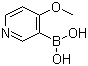 structure of CAS# 355004-67-0, 4-Methoxy-3-pyridineboronic acid
