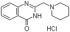 2-(Piperidin-1-ylmethyl)quinazolin-4(3H)-one hydrochloride molecular structure (CAS 3552-63-4)