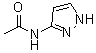 structure of CAS# 3553-12-6, N-(1H-Pyrazol-3-yl)acetamide;3-Acetamidopyrazole; 3-Acetylaminopyrazole; N-(1H-Pyrazol-3-yl)acetamide
