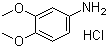 3,4-Dimethoxyaniline hydrochloride molecular structure (CAS 35589-32-3)