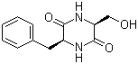 Cyclo(L-phenylalanyl-L-seryl) molecular structure (CAS 35591-00-5)