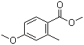 Methyl 4-methoxy-2-methylbenzoate molecular structure (CAS 35598-05-1)