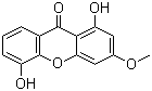 铁力木呫吨酮 A分子结构 (CAS 3561-81-7)