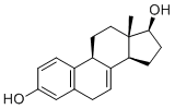 17beta-二氢马烯雌酮分子结构 (CAS 3563-27-7)