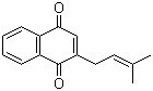 去氧拉巴醌分子结构 (CAS 3568-90-9)