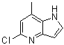 5-Chloro-7-methyl-1H-pyrrolo[3,2-b]pyridine molecular structure (CAS 357263-43-5)