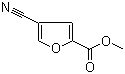 4-Cyanofuran-2-carboxylic acid methyl ester molecular structure (CAS 357289-65-7)