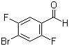 结构式 CAS# 357405-75-5, 4-溴-2,5-二氟苯甲醛