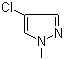 4-Chloro-1-methylpyrazole molecular structure (CAS 35852-81-4)